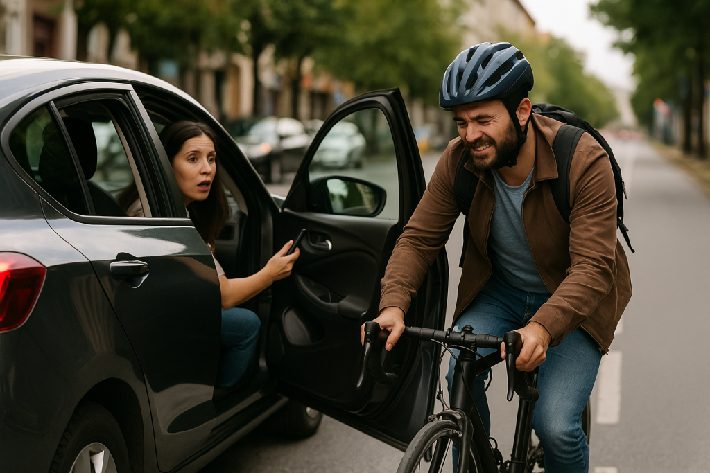 Best Las Vegas Uber Accident Attorney -1 Dooring Accidents